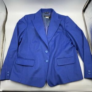 Marina Rinaldi Woman Blazer Size 25 Wool Angora Nylon